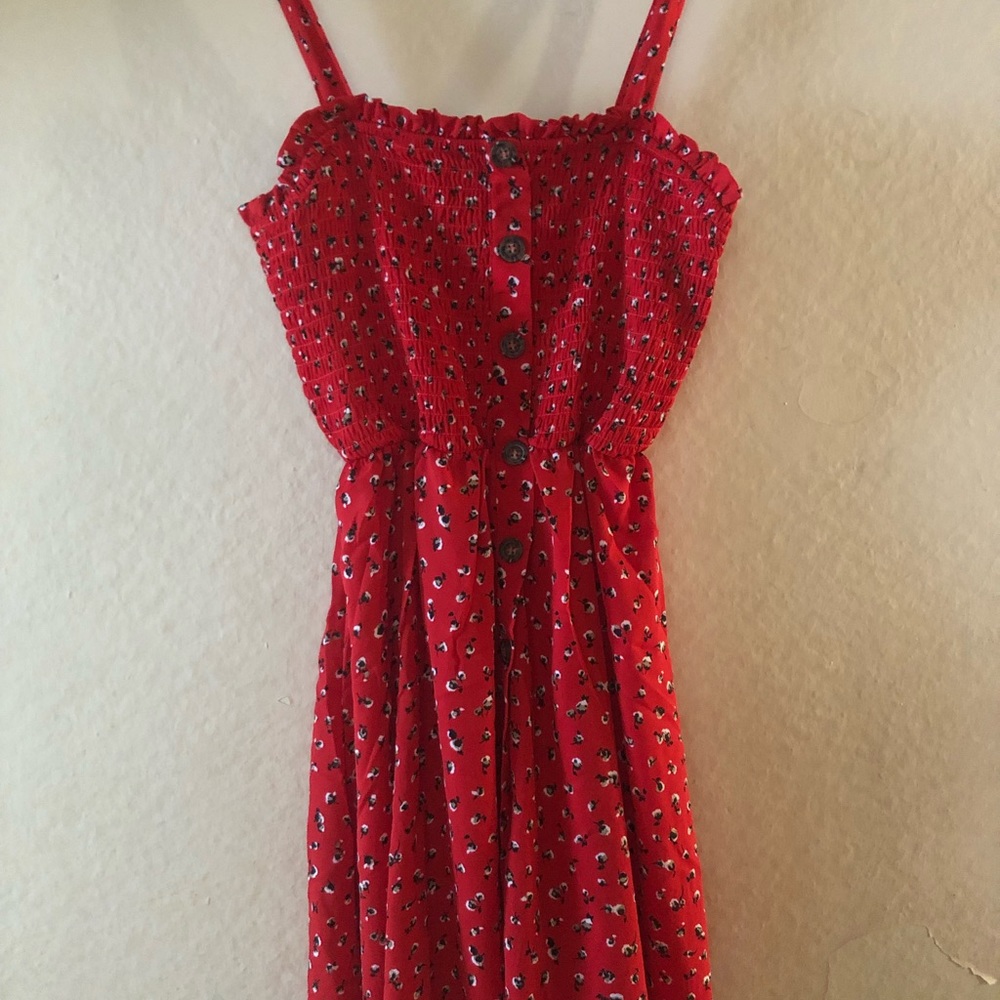 Cute red dress